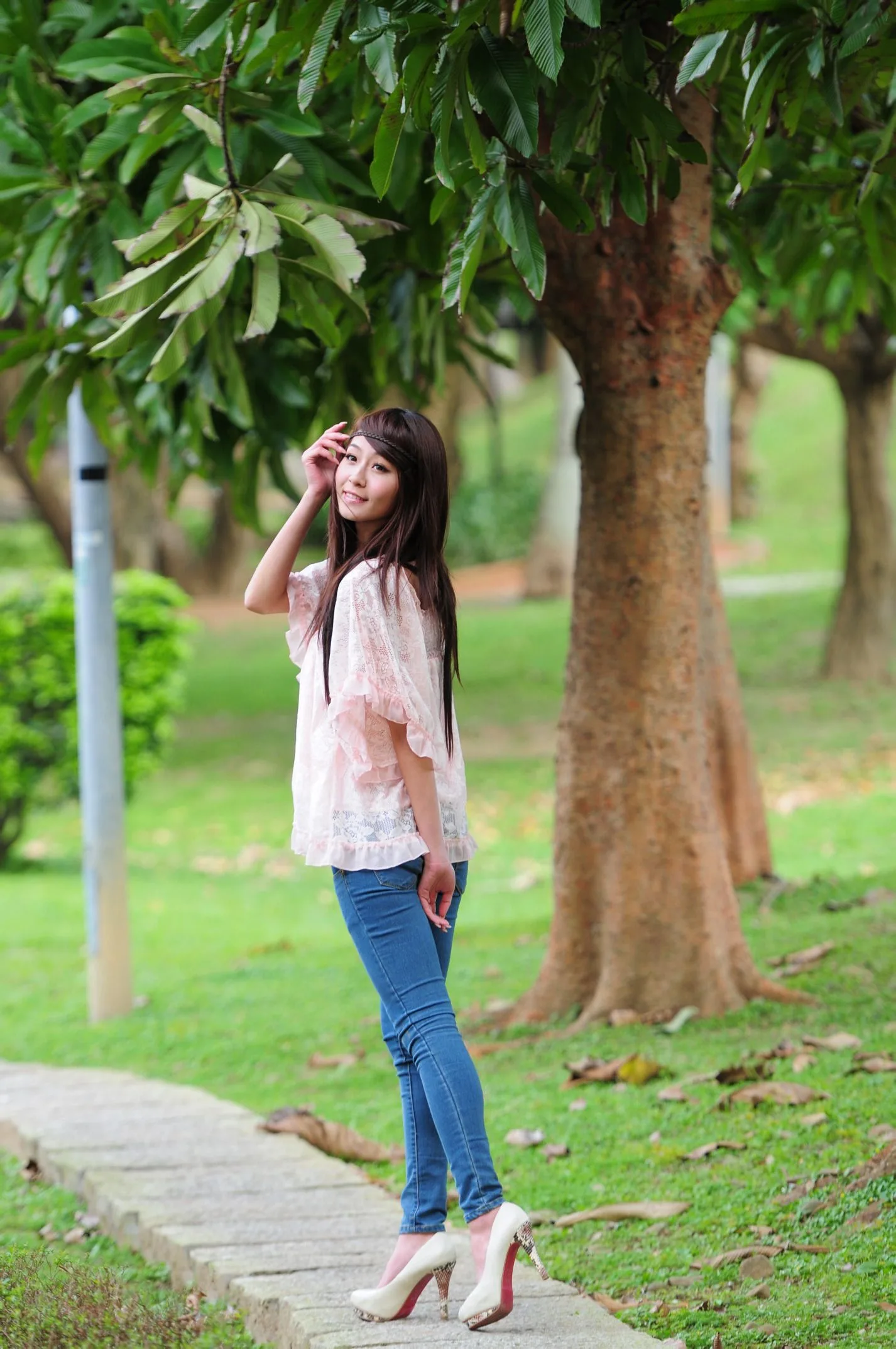 [Buổi chụp ảnh ngoài trời của Beautyleg] Winnie Zhuang - Buổi chụp ảnh ngoài trời tươi tắn và xinh đẹp - 26