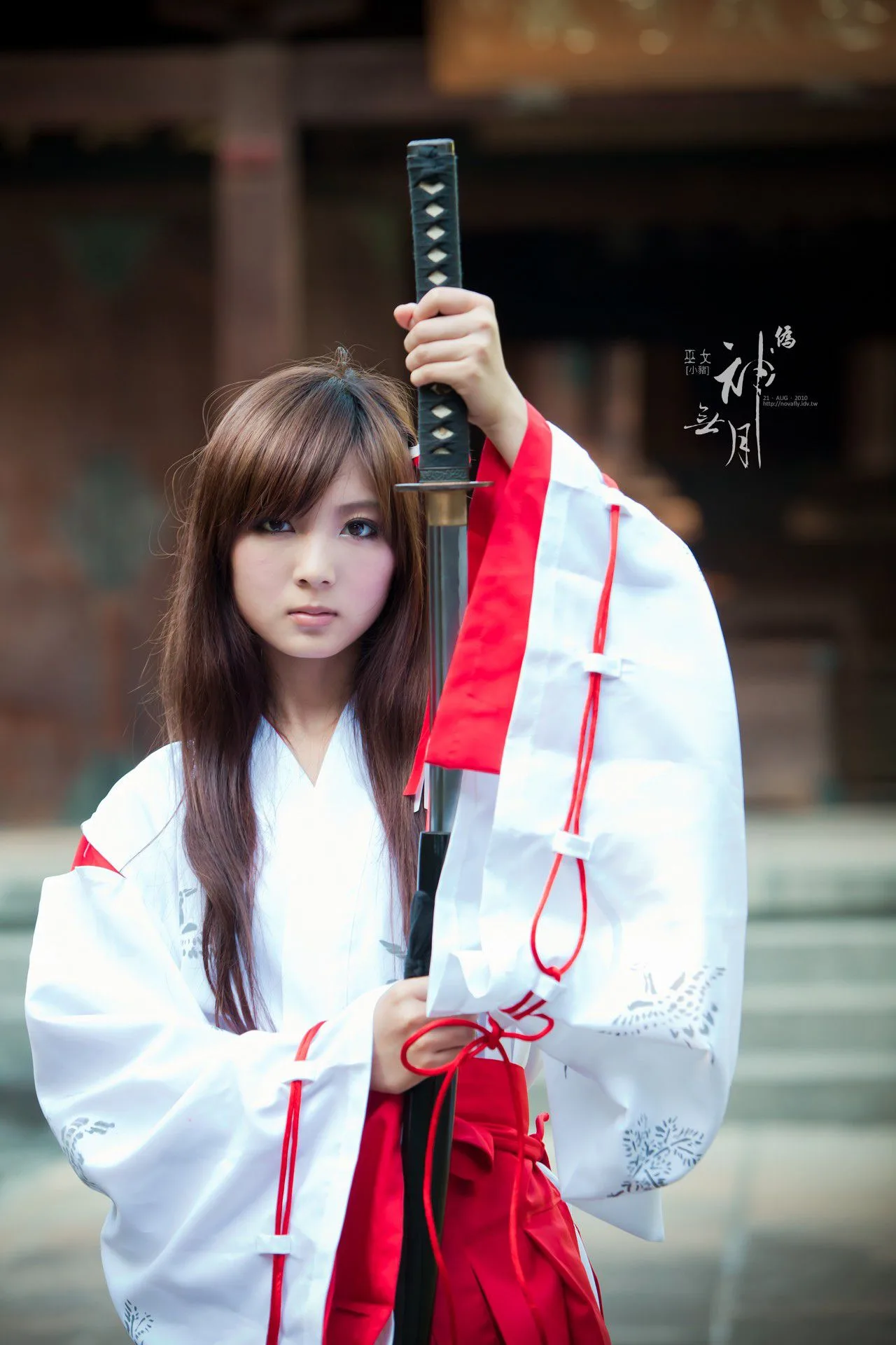 [Vẻ đẹp Đài Loan] Giả. Cosplay Heo Nữ tu đền Kannazuki - Bộ ảnh độ phân giải cao - 46
