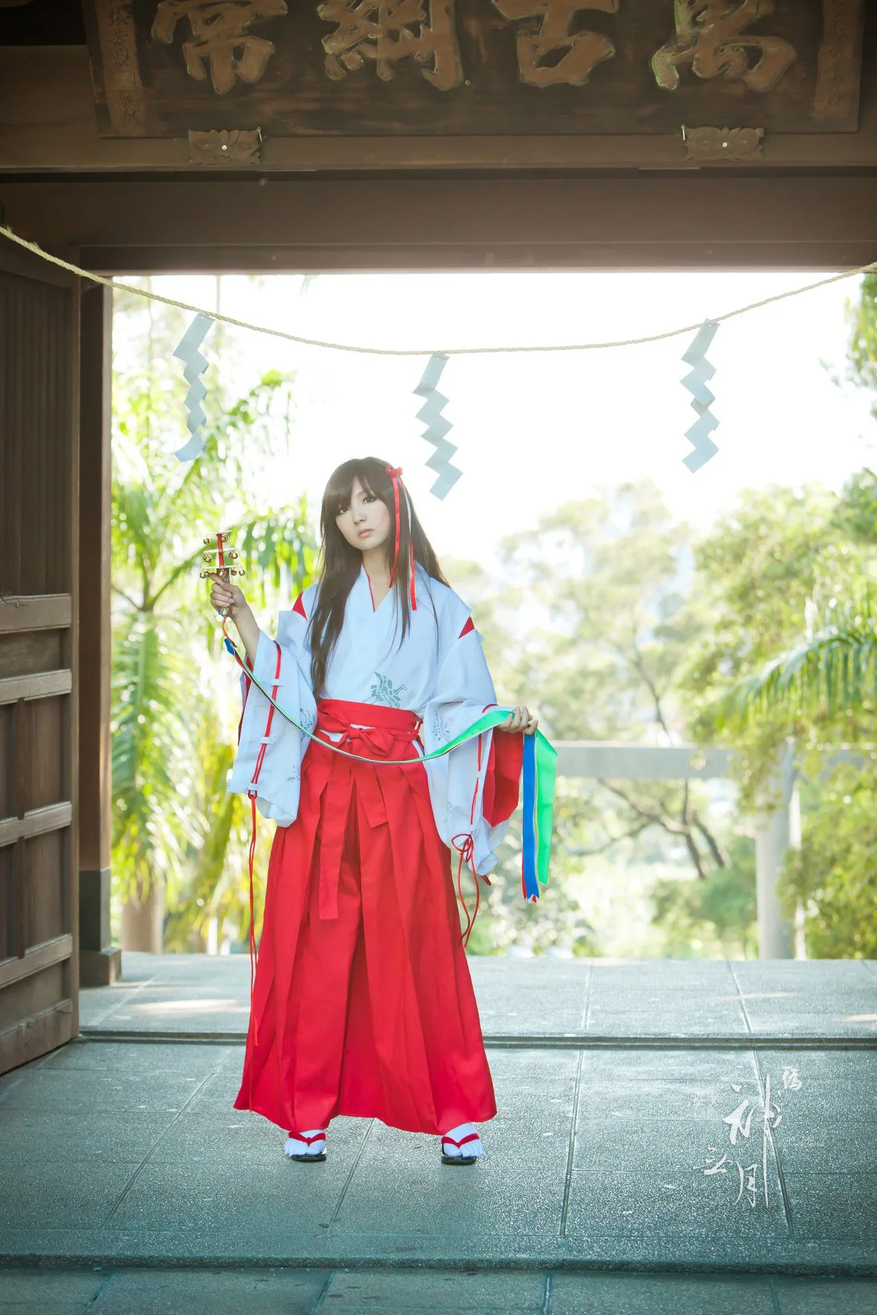 [Vẻ đẹp Đài Loan] Giả. Cosplay Heo Nữ tu đền Kannazuki - Bộ ảnh độ phân giải cao - 14