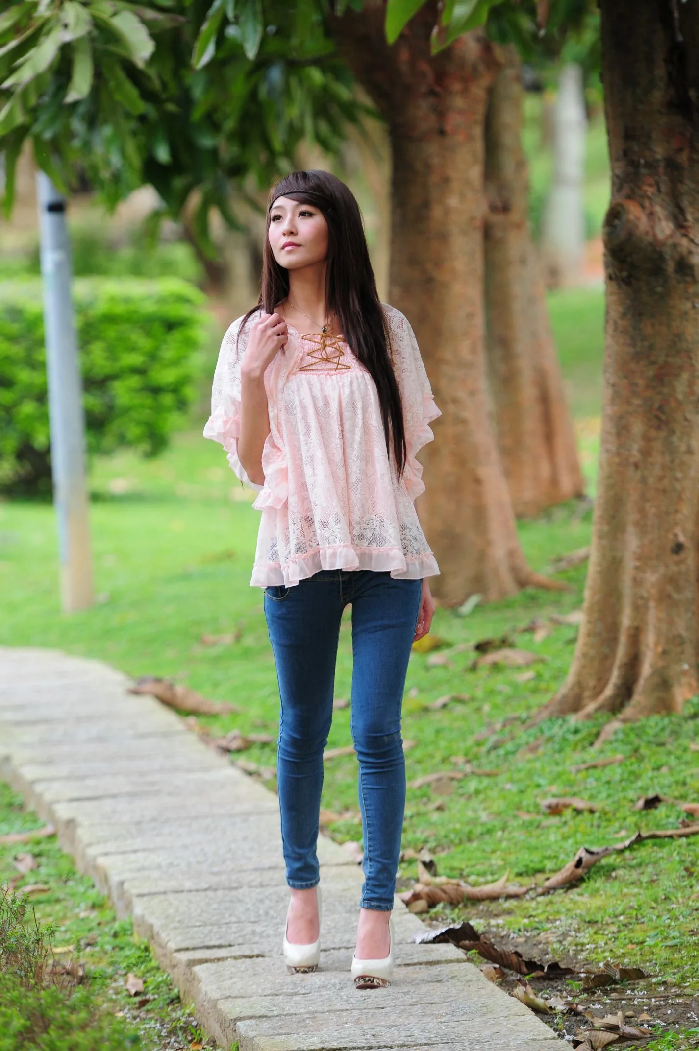 [Buổi chụp ảnh ngoài trời của Beautyleg] Winnie Zhuang - Buổi chụp ảnh ngoài trời tươi tắn và xinh đẹp - 29