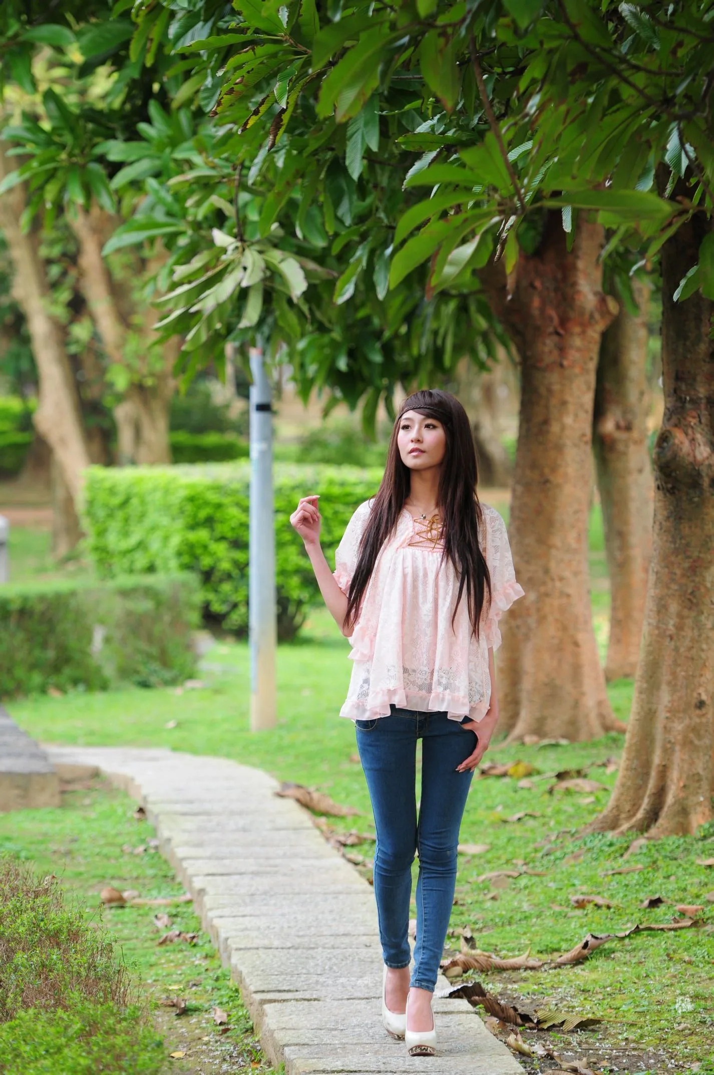 [Buổi chụp ảnh ngoài trời của Beautyleg] Winnie Zhuang - Buổi chụp ảnh ngoài trời tươi tắn và xinh đẹp - 22