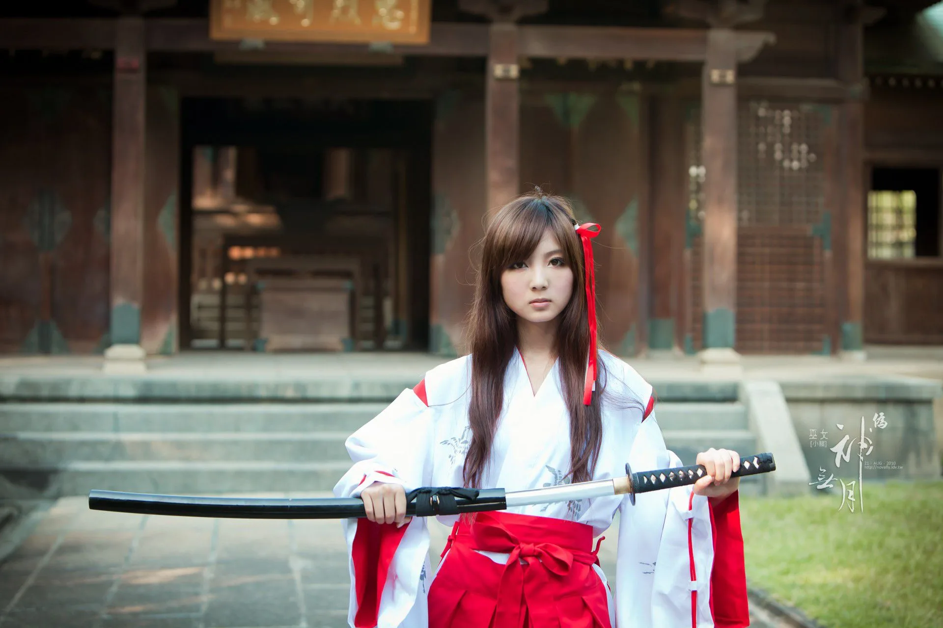 [Vẻ đẹp Đài Loan] Giả. Cosplay Heo Nữ tu đền Kannazuki - Bộ ảnh độ phân giải cao - 35