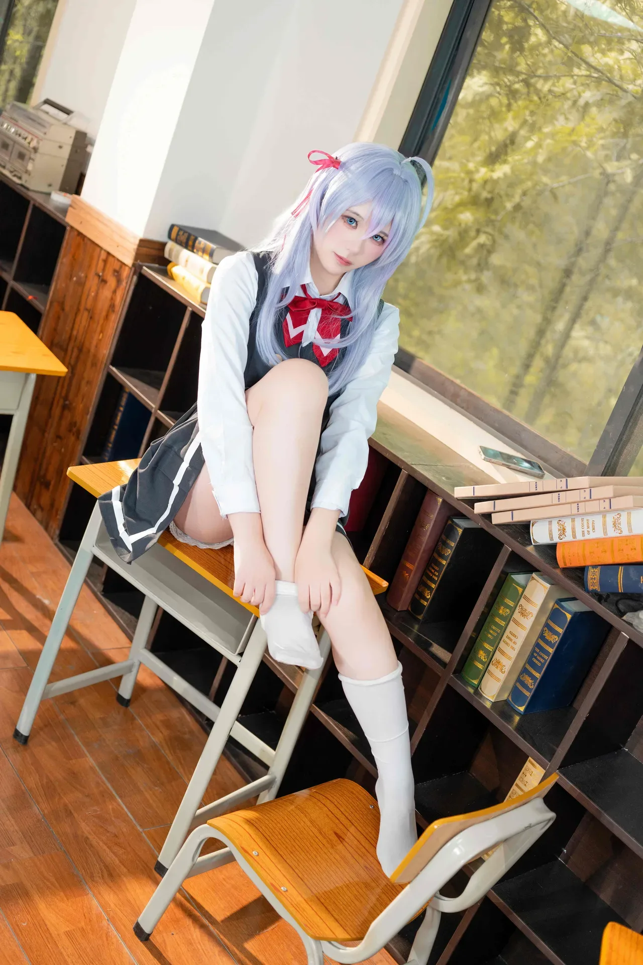 Sự vắng mặt của 鲨鲨 – 肻座の艾萉萉学 - 28